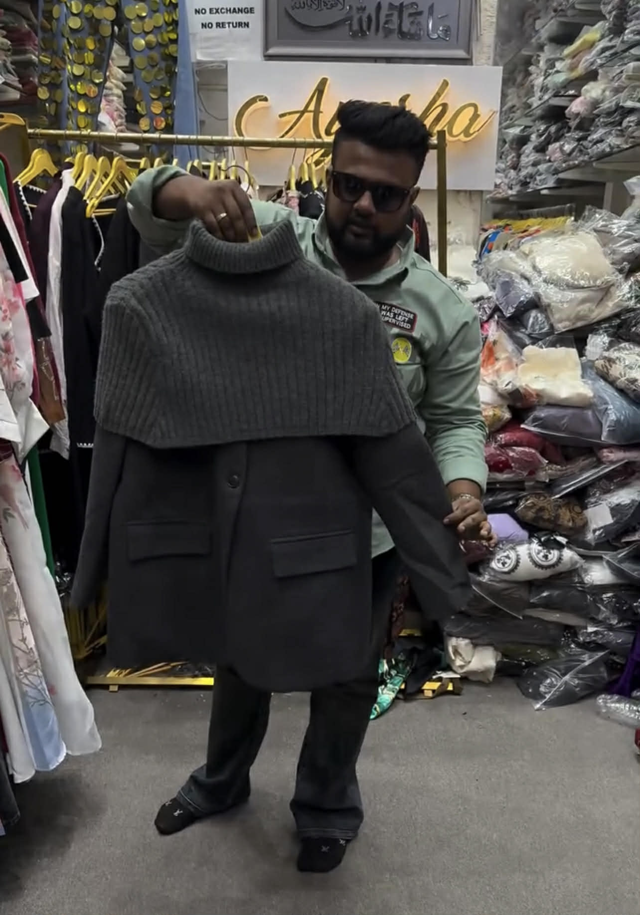 Women Wool Fashion Coat