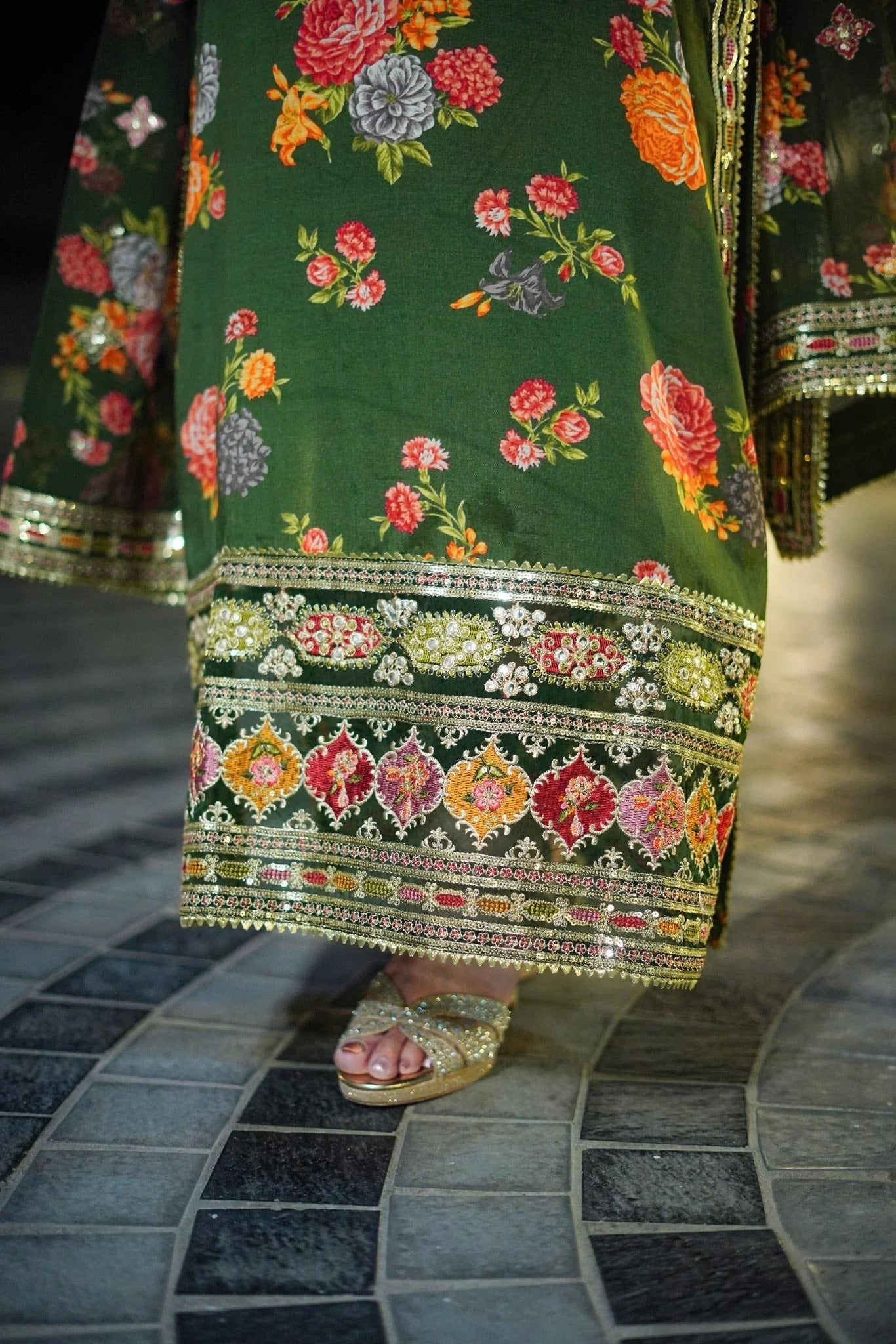 Luxury Embroidered Stitched Dress