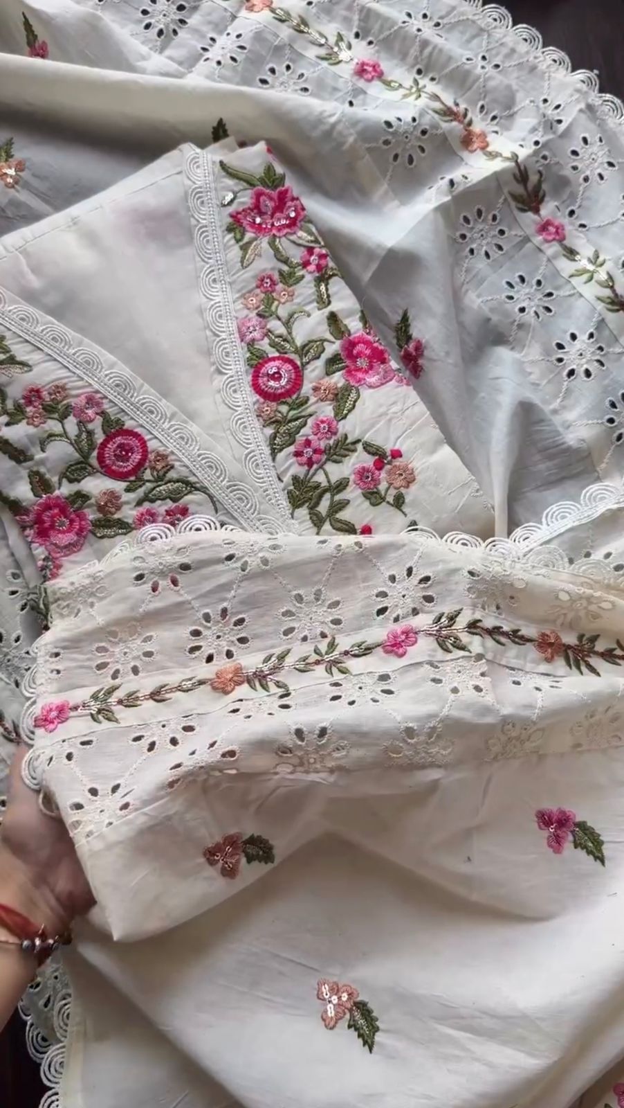 Women Embroidered Stitched 3Pcs Dress