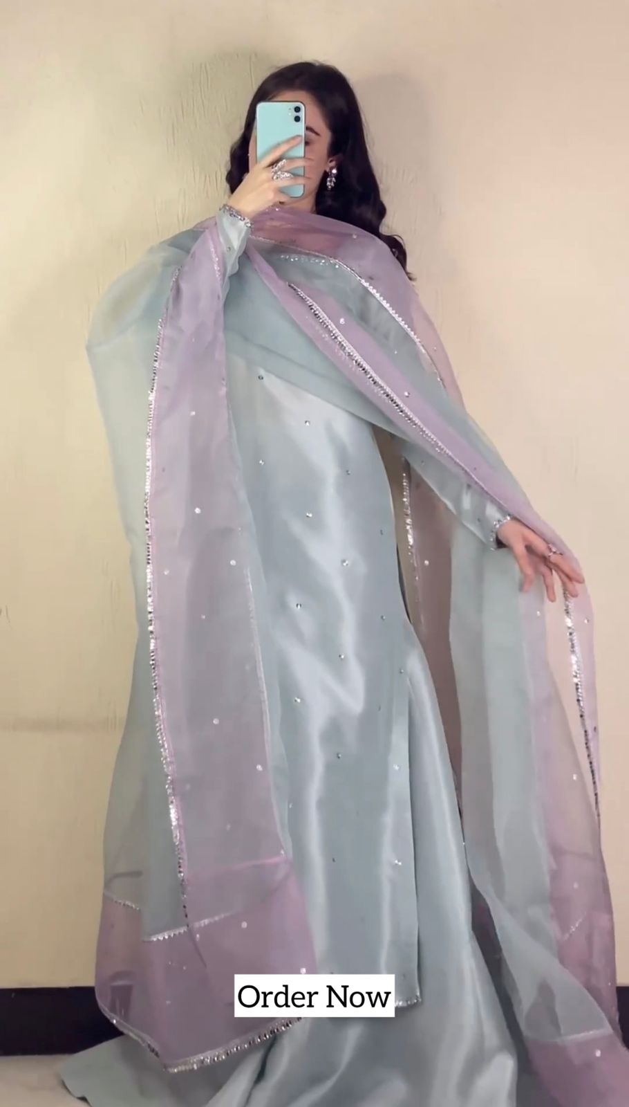 FESTIVE EMBRODERED 3PCS DRESS