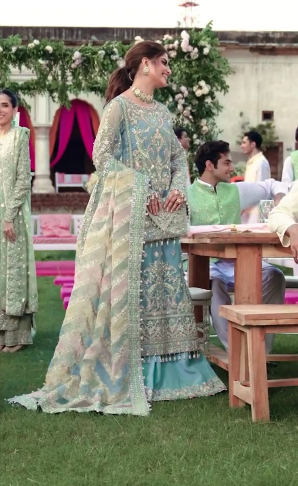 Premium Couture Embroidered Suit Set