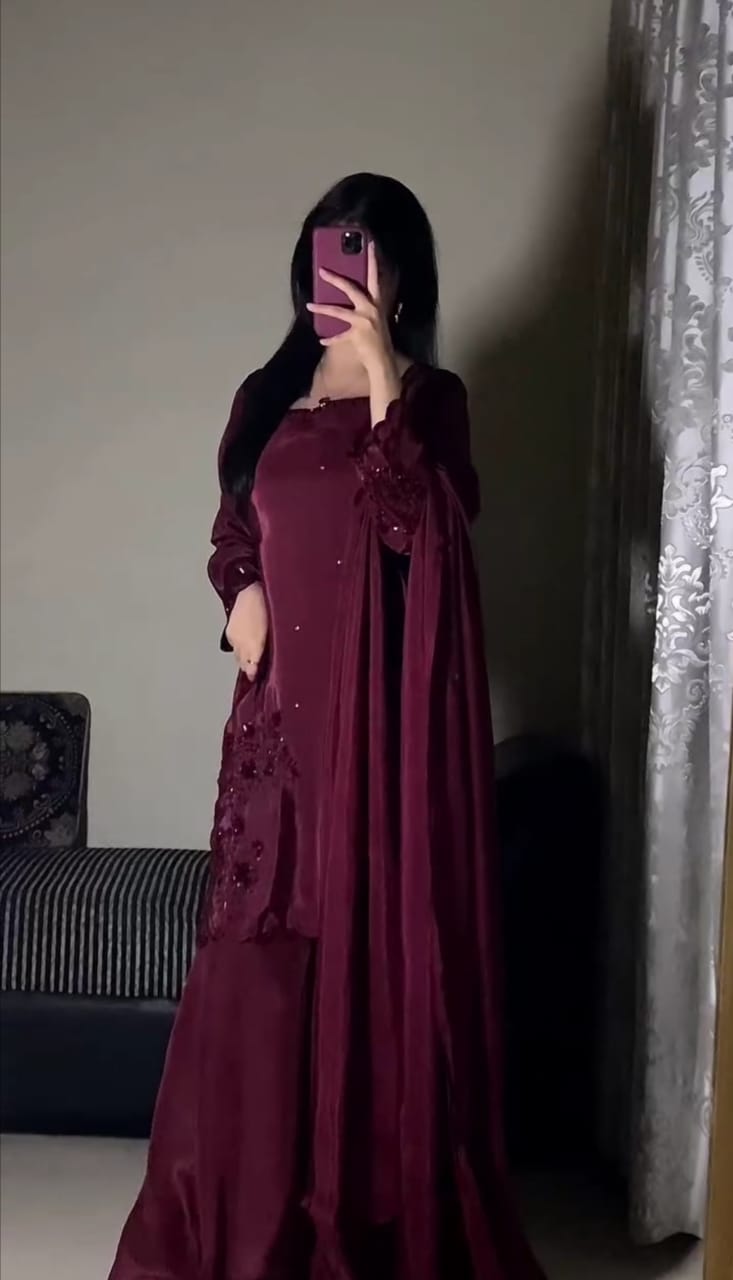 Classic Semi-Formal 3pc Suit with Sheer Sleeves