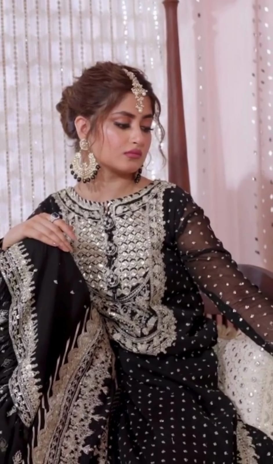 Elegant 3-Piece Suit Heavy Embroidered Suit