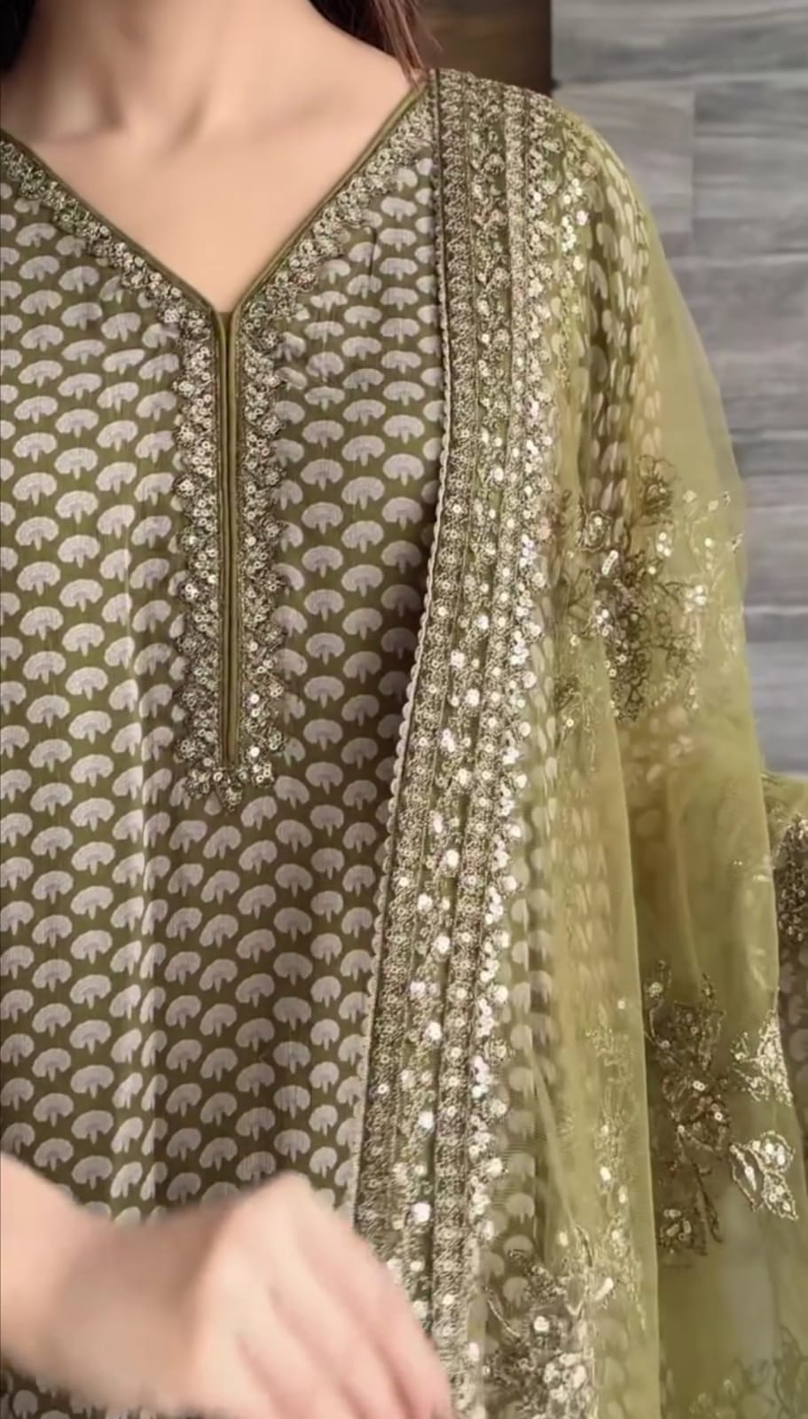 Classic Charm Embroidered 3pc Suit Set