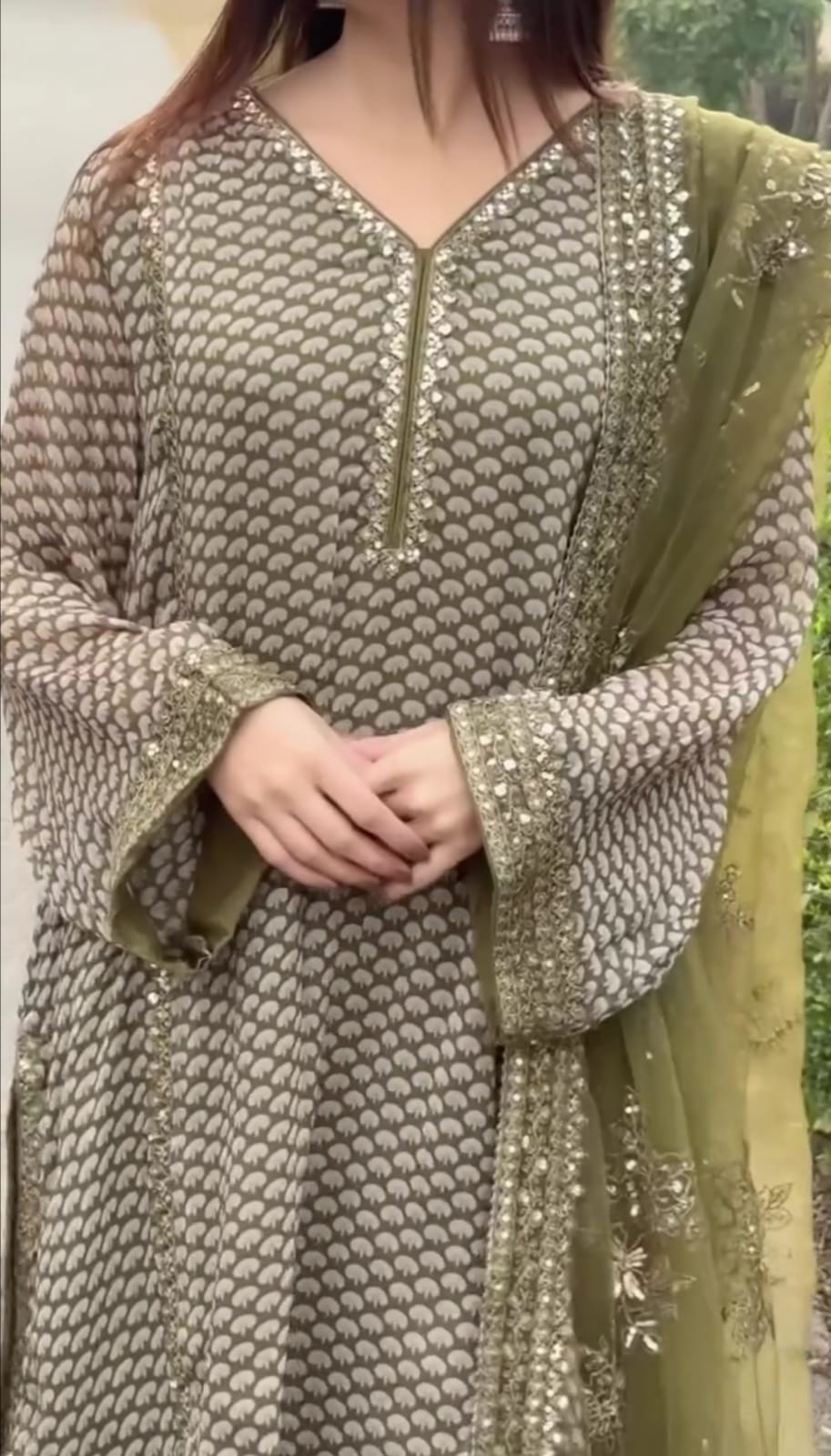 Classic Charm Embroidered 3pc Suit Set