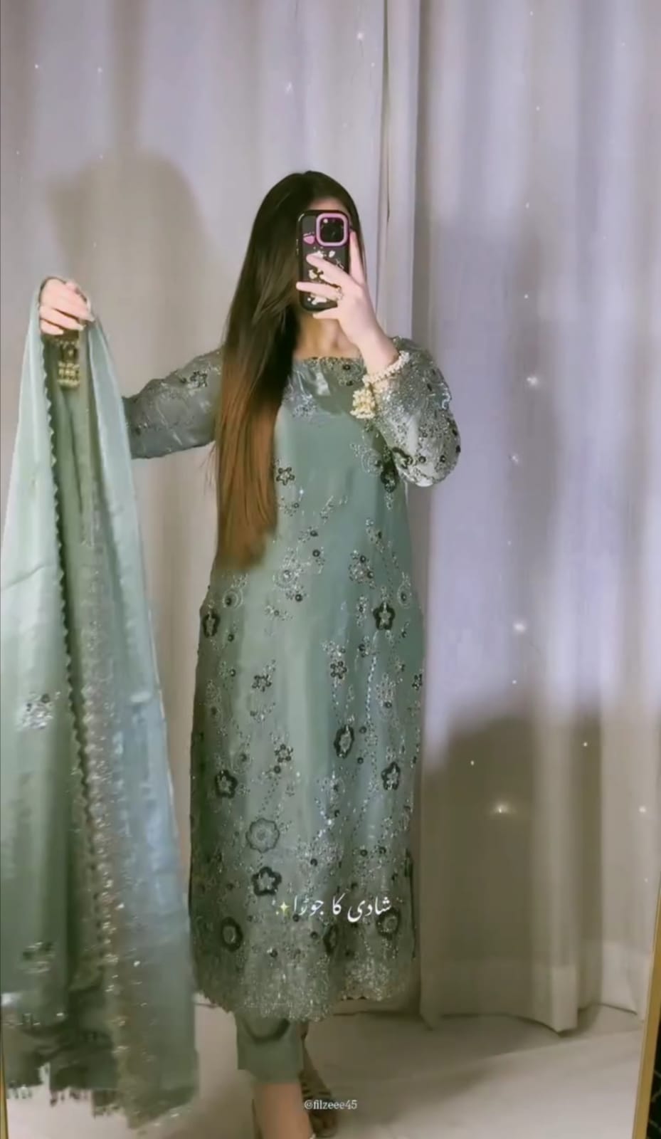 Elegant Women’s Embroidered 3-Piece Suit