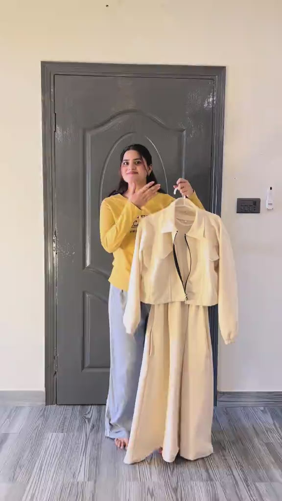 WOME WINTER DRESS WITH JACKET