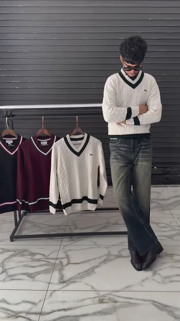 Luxury Wool Sweater for Men – Classic Style, Modern Fit